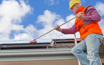 West Knighton soft wash roof cleaning